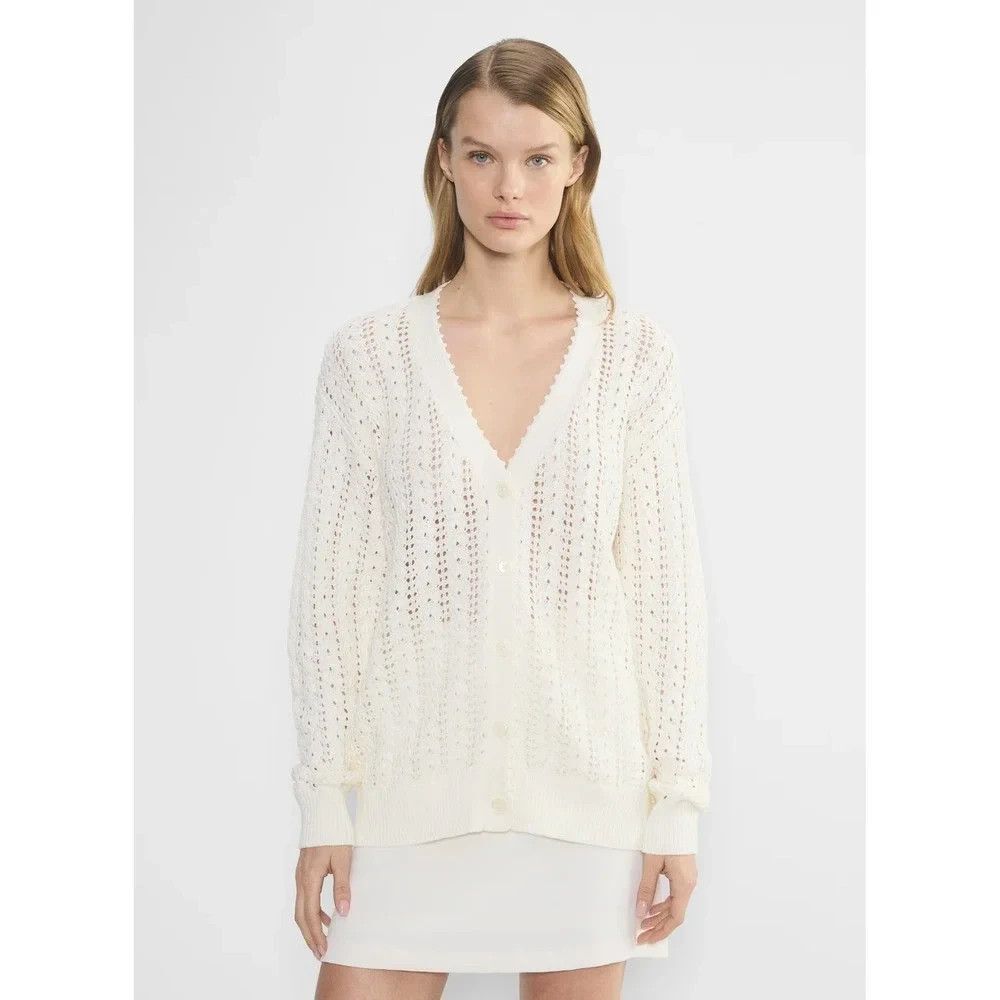 Aritzia Wilfred Reverence Cardigan Light Birch S Boho Coastal Capsule Lagenlook